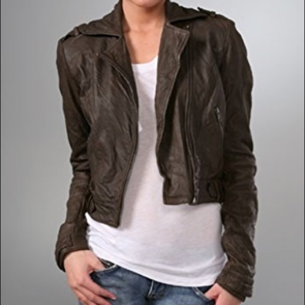 Gryphon, The Mini Moto Leather Jacket